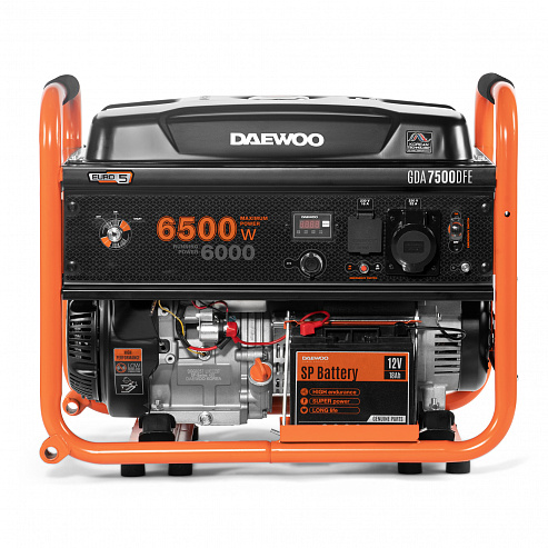 Petrol Generator DAEWOO GDA 7500DFE_5